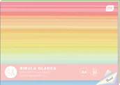 Szkolne artykuły papiernicze - Bibuła gładka w zeszycie A4 60 pastel Interdruk - miniaturka - grafika 1