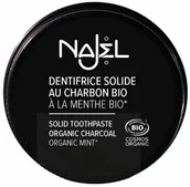 Pasty do zębów - Pasta do zębów, bez fluoru, z organiczną miętą i węglem drzewnym, Najel - miniaturka - grafika 1