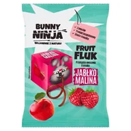 Zdrowa żywność - BUNNY NINJA Fruit Fluk Przekąska owocowa o smaku jabłko-malina, 15g - miniaturka - grafika 1