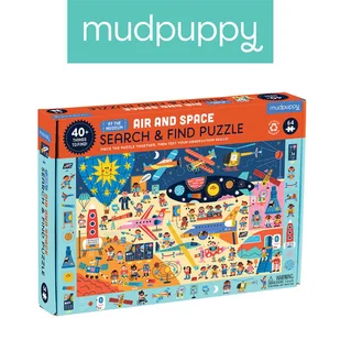 Puzzle obserwacyjne Muzeum Lotnictwa i Kosmosu 4+ Mudpuppy - Puzzle - miniaturka - grafika 1