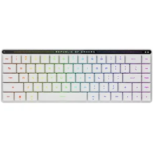 ASUS ROG Falchion RX Low Profile RX Red - biały 90MP03EC-BKUA10 - Klawiatury - miniaturka - grafika 1
