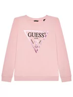 Bluzy dla chłopców - Guess Bluza J74Q10 KAUG0 Różowy Regular Fit - miniaturka - grafika 1