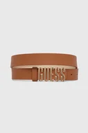 Paski - Guess pasek MERDIAN damski kolor brązowy BW9114 P4225 - miniaturka - grafika 1