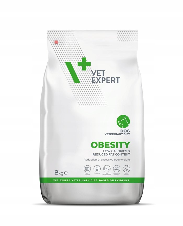 Vet Expert Obesity Sucha Karma Weterynaryjna Dla Psa Z Drobiem 2kg Redukcja Masy Ciała