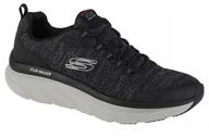 Buty sportowe męskie - Buty Skechers D'Lux Walker 232045-BKW 44 - miniaturka - grafika 1