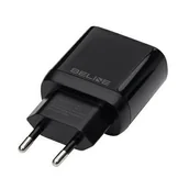 Ładowarki do telefonów - Ładowarka sieciowa BELINE BLNCB30 GaN 30W Czarny - miniaturka - grafika 1