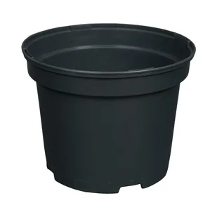Doniczka produkcyjna śr.23 cm 5l czarna Donkwiat - Donice - miniaturka - grafika 1