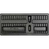 Szafy i regały magazynowe - Yato WKŁAD DO SZUFLADY NA ZESTAW BITÓW PUSTY DLA YT-5538 YT-55381 - miniaturka - grafika 1