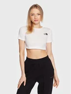 Koszulki i topy damskie - The North Face T-Shirt Simple Dome NF0A82EC Biały Regular Fit - miniaturka - grafika 1