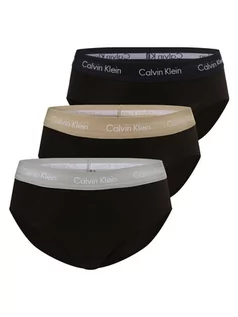 Majtki męskie - Calvin Klein - Slipy męskie pakowane po 3 szt., czarny - grafika 1