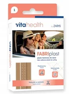 Apteczki i materiały opatrunkowe - Zarys, Plaster FABRIplast + Nożyczki, 6cm x 1m - miniaturka - grafika 1