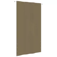 Markizy - Lumarko Parawan balkonowy, kolor taupe, 160x240 cm, tkanina Oxford - miniaturka - grafika 1