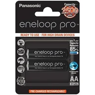 Ładowarki i akumulatory - Panasonic Eneloop Pro BK-3HCDE/2BE AA 2500mAh 2szt (156615) - miniaturka - grafika 1