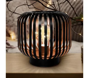 Solight WO3103 - LED Dekoracyjna lampa stołowa LED/3xAA czarna/miedź - Lampy stojące - miniaturka - grafika 1