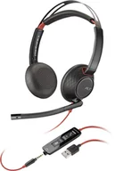 Słuchawki - Poly Blackwire 5220 Stereo - miniaturka - grafika 1