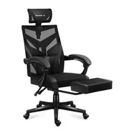 Fotele gamingowe - huzaro Fotel Combat 5.0 Czarny HZ-COMBAT 5.0 BLACK - miniaturka - grafika 1