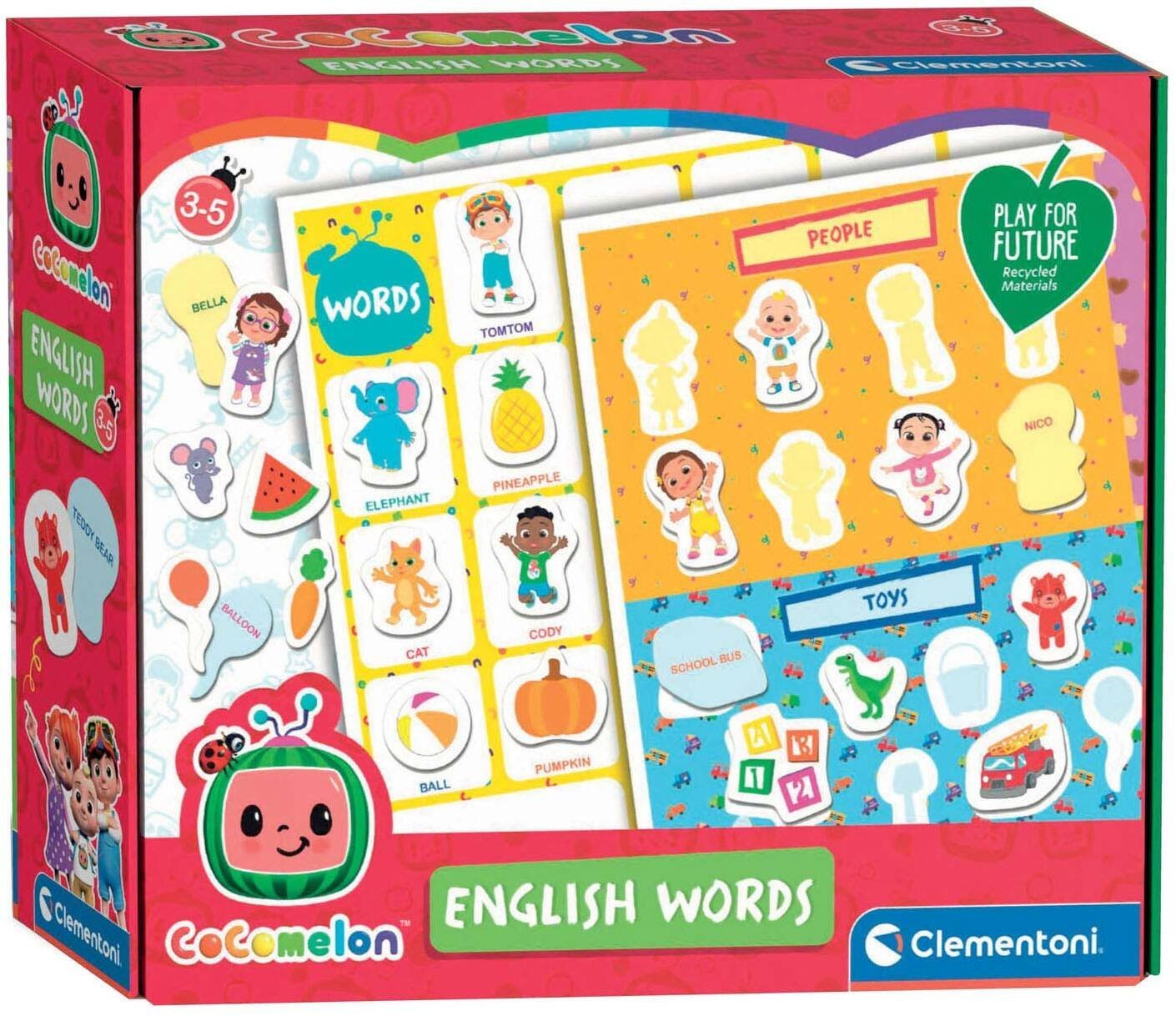 Clementoni Gra Cocomelon - English words