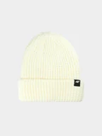 Czapki damskie - CZAPKA JUNIOR ZIMOWA F645 ZŁAMANA BIEL - miniaturka - grafika 1