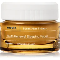 Kremy do twarzy - Korres Black Pine Primus Krem na noc 40 ml - miniaturka - grafika 1