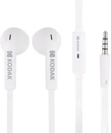 Słuchawki - Kodak WE-1104 Stereo In-Ear z mikrofonem Białe - miniaturka - grafika 1