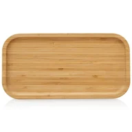 Tace i patery - Taca do serwowania bambusowa prostokątna 25x13cm ORION 153803 - miniaturka - grafika 1