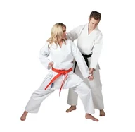 Kimona, stroje i obuwie - DEPICE Kihon kostium do karate dla dorosłych, uniseks, biały, 190 cm - miniaturka - grafika 1