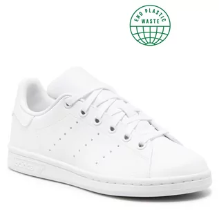 Buty dla dziewczynek - Adidas Buty Stan Smith J FX7520 Ftwwht/Ftwwht/Ftwwht - grafika 1