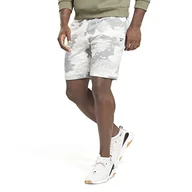 Spodenki damskie - Reebok Męskie nowoczesne szorty kamuflażowe, kredowe, 2XL, Kreda, XXL - miniaturka - grafika 1