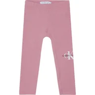 Spodnie sportowe damskie - CALVIN KLEIN JEANS Legginsy | Slim Fit - miniaturka - grafika 1