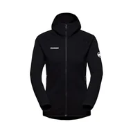 Kurtki damskie - Mammut Aconcagua Ml damska kurtka z kapturem, czarny, S - miniaturka - grafika 1