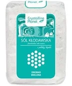 Sól - CRYSTALLINE PLANET (sole) Sól kłodawska drobno mielona 600 g - crystalline planet BP-5907738152795 - miniaturka - grafika 1