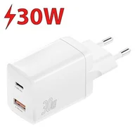 Ładowarki do telefonów - Ładowarka sieciowa 4SMARTS PDPlug Duos 30W Biały - miniaturka - grafika 1