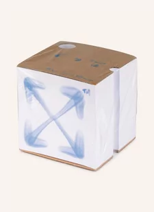 Off-White Home Pojemnik Z Kartkami Do Notatek braun - Akcesoria na biurko - miniaturka - grafika 1
