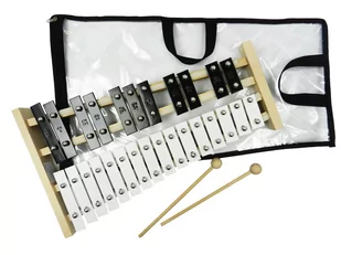 Dzwonki Chromatyczne 27-tonowe kolorowe + Etui - Akcesoria do perkusji - miniaturka - grafika 1