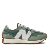 Buty dla chłopców - Sneakersy New Balance GS327MS Zielony - miniaturka - grafika 1