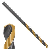 Wiertła - Wiertło do metalu HSS M2 ⌀10,0mm L-121/184mm Tvardy T02400 czarno-złote - miniaturka - grafika 1