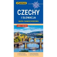 Atlasy i mapy - Wydawnictwo Compass Czechy i Słowacja. Mapa samochodowa, 1:500 000 praca zbiorowa - miniaturka - grafika 1
