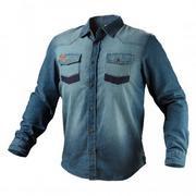 Odzież robocza - NEO-TOOLS Koszula robocza 81-549 rozmiar XL) - miniaturka - grafika 1