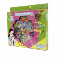 Prace ręczne dla dzieci - Koraliki zestaw do wyplatania bransoletek - miniaturka - grafika 1