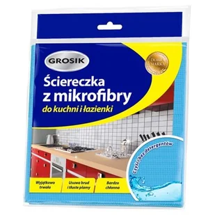 Grosik K 1 szt - ściereczka z mikrof. do kuchni i łazienki - Ściereczki, gąbki, czyściki - miniaturka - grafika 1