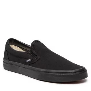 Trampki damskie - Vans Tenisówki Classic Slip-On VN-0EYEBKA Black - grafika 1