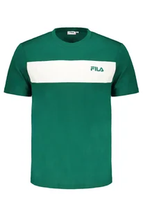 ZIELONY T-SHIRT MĘSKI Z KRÓTKIM RĘKAWEM FILA - Koszulki męskie - miniaturka - grafika 1