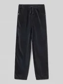 Spodnie i spodenki dla chłopców - Spodnie sztruksowe z prostą nogawką i tunelem model ‘THOUSAND STARS’ - miniaturka - grafika 1