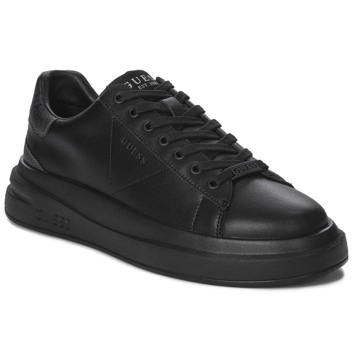 Guess Sneakersy Męskie Czarne-42