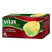 Herbata - Vitax Inspirations Limonka & Cytryna Ex20 - miniaturka - grafika 1