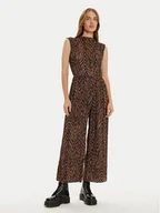 Kombinezony - Vero Moda Kombinezon Wilhelmina 10330184 Brązowy Regular Fit - miniaturka - grafika 1
