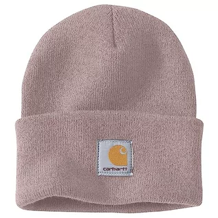 Czapki damskie - Carhartt Czapka beanie z dzianiny uniseks, Mink, jeden rozmiar - grafika 1