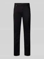 Spodnie męskie - Jeansy o kroju straight fit z mieszanki bawełny - miniaturka - grafika 1