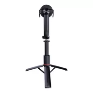 Selfie stick - Zestaw / uchwyt selfie z pilotem na bluetooth tripod kompatybilny z MagSafe SSTR-C09 czarny - miniaturka - grafika 1