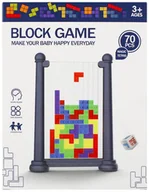 Gry planszowe - Gra Logiczna Tetris 70 Elementów Mega Creative 503604 - miniaturka - grafika 1